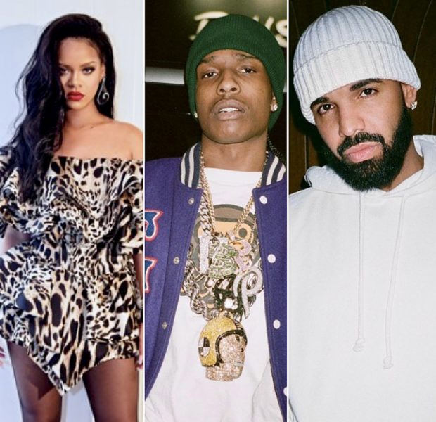 Drake Allegedly Unfollowed Rihanna & A$AP Rocky On Instagram Amid Pregnancy Reveal + Later Re-Followed The Rapper