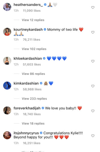 Kylie Jenner & Travis Scott Welcome Baby #2 - A Boy! [Photo ...