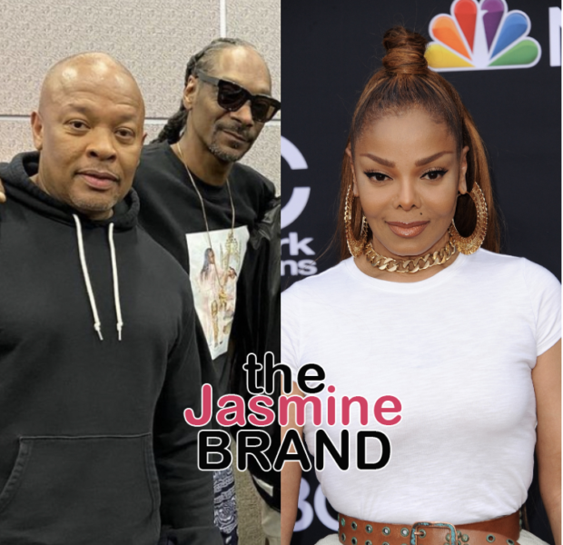 Snoop & Dr. Dre Seemingly Mock Janet Jackson’s 2004 Super Bowl Wardrobe Malfunction Ahead Of Their Halftime Performance: There Won’t Be Any Wardrobe Malfunctions, I Had To Talk Them Out Of Pulling Their P*nises Out