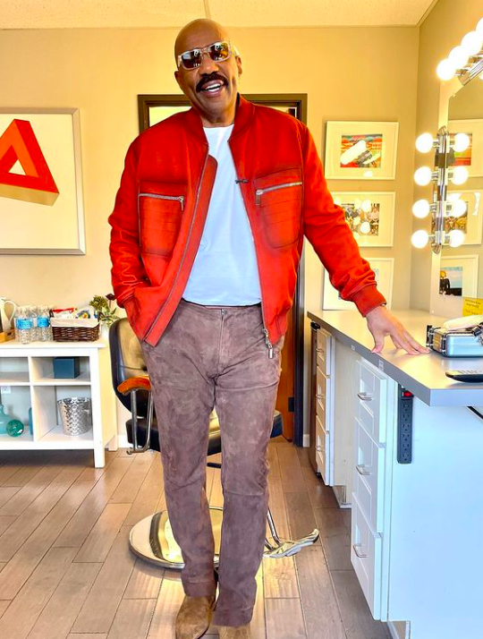 Steve Harvey Says He’s The “Flyest 64-Year-Old On The Planet”, As He ...