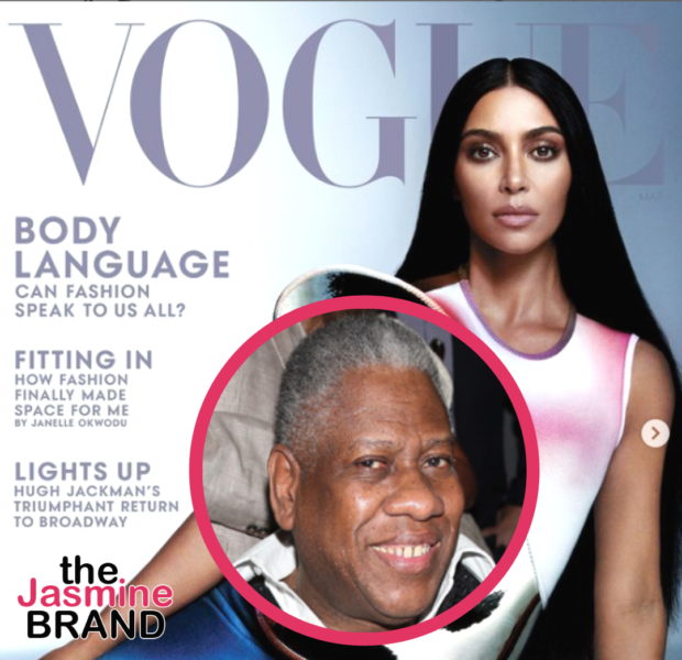 Vogue Under Fire For Featuring Kim Kardashian On Cover Of Latest Issue Instead Of Former Editor André Leon Talley, Who Recently Passed