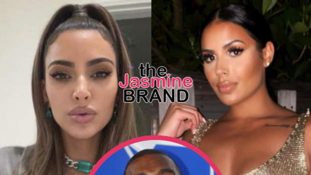 Kim Kardashian Look-Alike, Chaney Jones, Shares Picture W/ Kanye West To IG, Insider Claims Things Between Them Is ‘All For Fun’