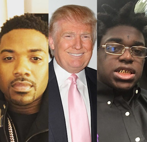 Ray J Introduces Kodak Black To Donald Trump For The First Time Following Commutation