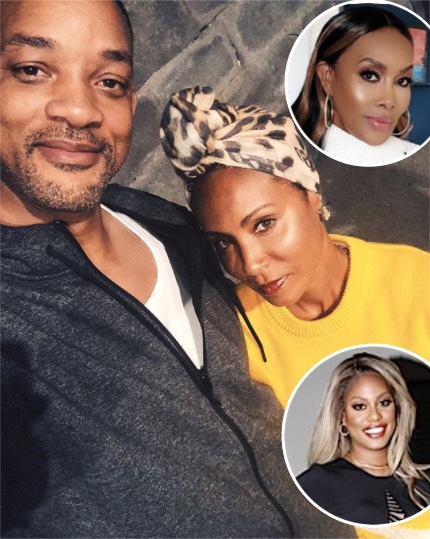 Vivica A. Fox Slams Laverne Cox For Mentioning Jada Pinkett-Smith’s “Entanglement” During Will Smith Red Carpet Interview: It Was Tacky!