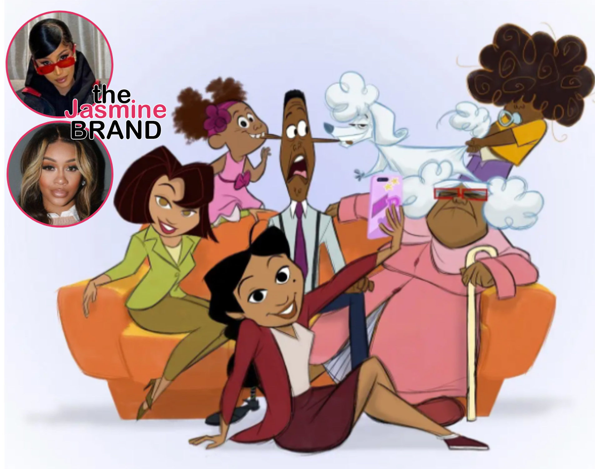 Cardi B & Saweetie Wanted To Be On 'The Proud Family' Reboot ...