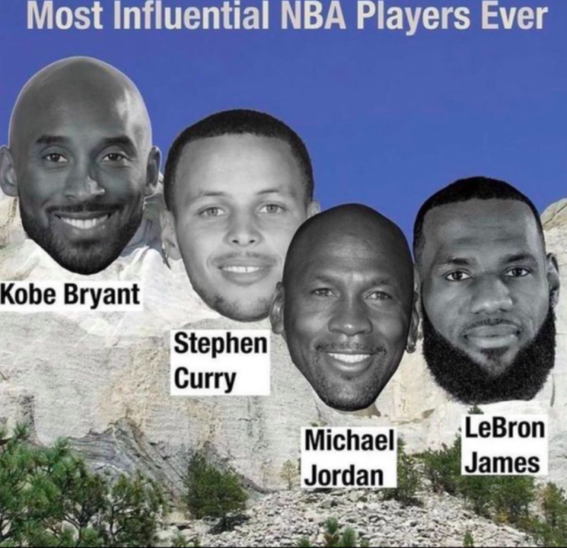 Fictional NBA Mount Rushmore Sparks Heated Debate Over Who Should Be Ranked As The ‘Most Influential’ Players