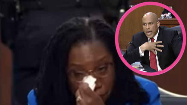 Supreme Court Candidate Judge Kentanji Brown Jackson Tears Up As Sen. Cory Booker Gives Passionate Courtroom Speech: You Have Earned This Spot, You Are Worthy