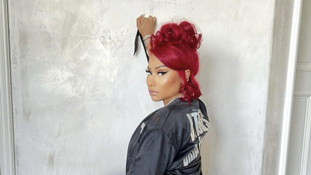 Nicki Minaj Poses In A Thong, Teasing New Merch For ‘We Go Up’ Single