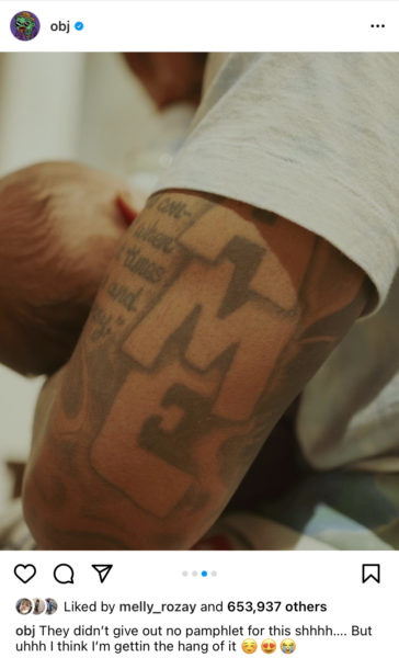 Odell Beckham Jr. Yeni Doğan Oğlunu Besleyen Sevimli Resimleri Paylaştı