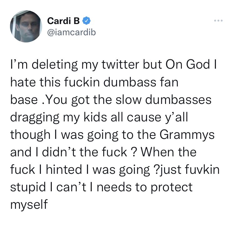 Cardi B Deactivates Social Media Accounts After Blasting Fans For ...