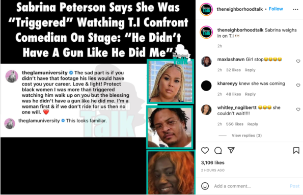 Sabrina Peterson via Instagram