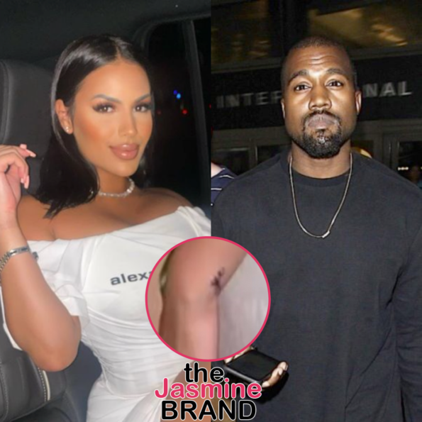 Kanye West's Girlfriend Chaney Jones Gets 'Ye' Tattooed On Wrist