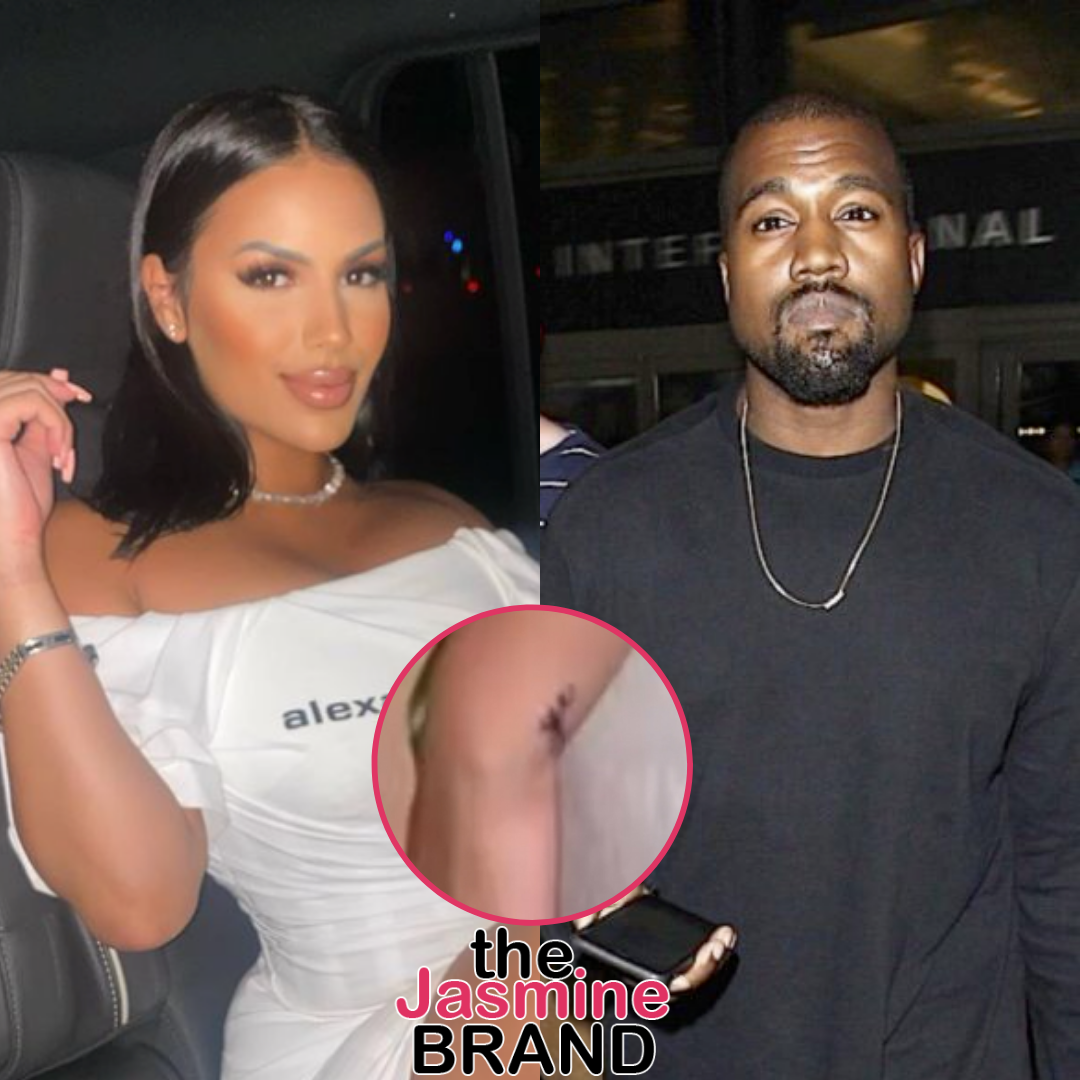 Kanye’s Girlfriend Chaney Jones Gets His Name Tatted On Her [Photo]