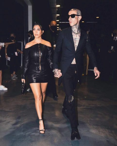 Kourtney Kardashian & Travis Barker -thejasminebrand