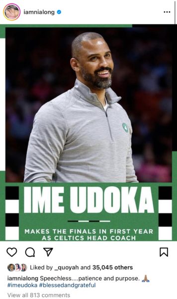 Nia Long'dan Beau, Boston Celtics Teknik Direktörü Ime Udoka, Kadın Bir Personelle İlişkisi Olduğu İddiasıyla Sezon Boyunca Uzaklaştırıldı