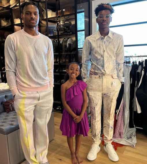 She Ain't Playing About Her Brother': Savannah and LeBron James' Oldest Son  Bronny Attends Prom, But Sister Zhuri Steals the Show 