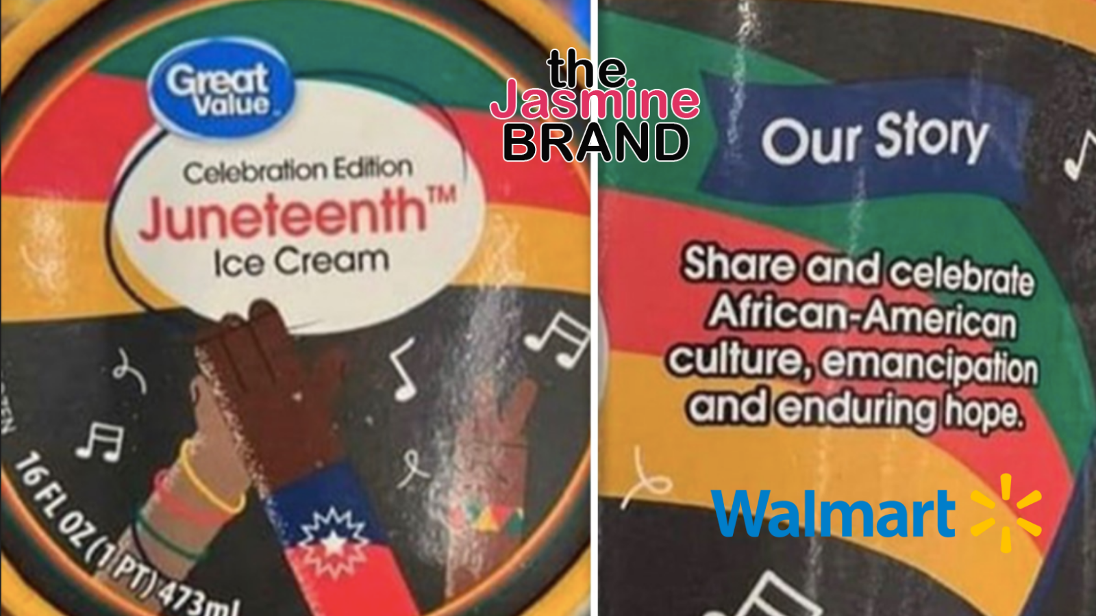 What Is Walmart Juneteenth Ice Cream 