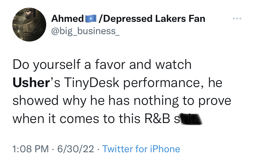 Usher Trends Following His First Tiny Desk Performance [WATCH