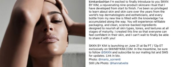 595px x 235px - Kim Kardashian Launching New Skincare Line, SKKN By Kim - theJasmineBRAND