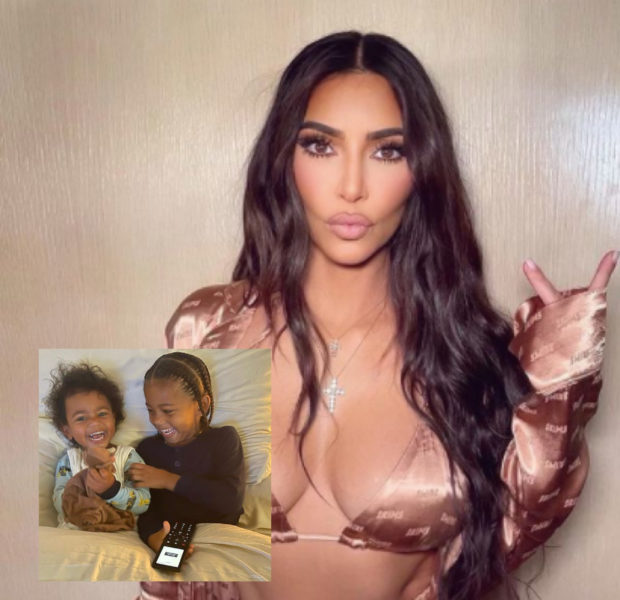 Kim Kardashian Pauses ‘Tonight Show’ Interview To Shush Her Boys, Saint & Psalm, In The Audience [VIDEO]