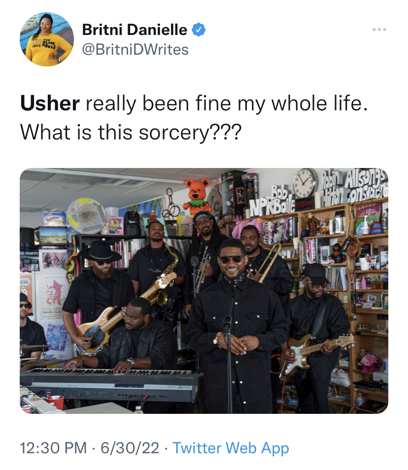 Usher Trends Following His First Tiny Desk Performance [WATCH