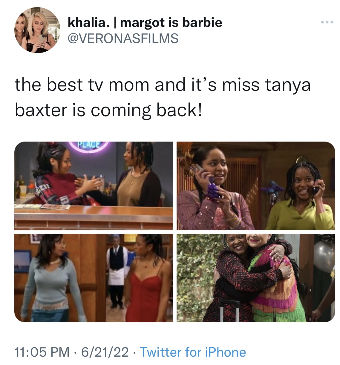 'That's So Raven' Alum T’Keyah Crystal Keymáh Returns As Tanya Baxter