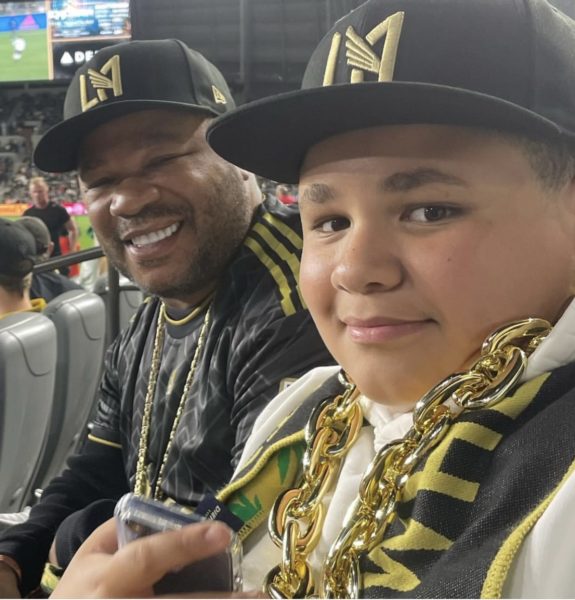 Xzibit & his son Gatlyn