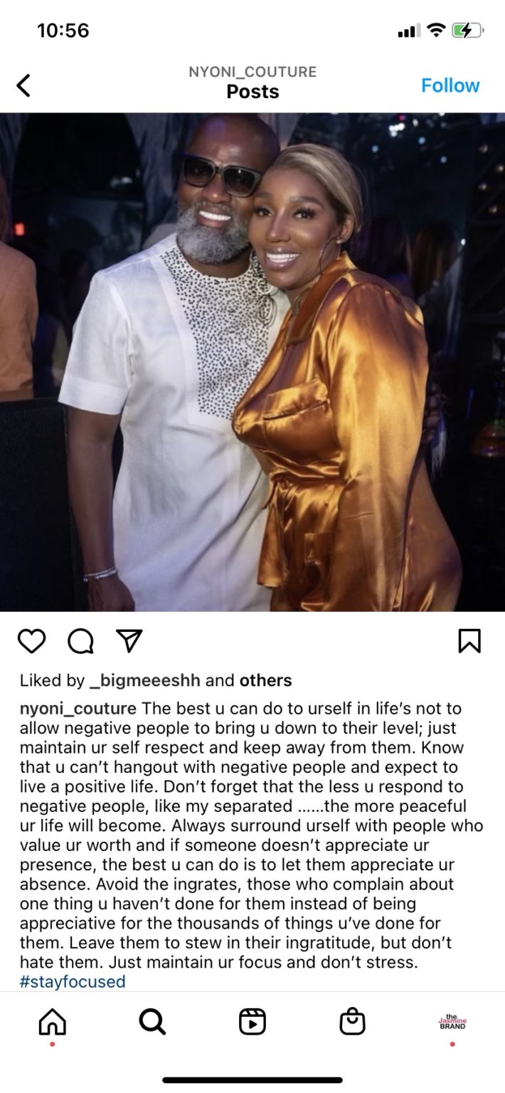 Update: NeNe Leakes' Boyfriend, Nyonisela Sioh, Addresses Lawsuit