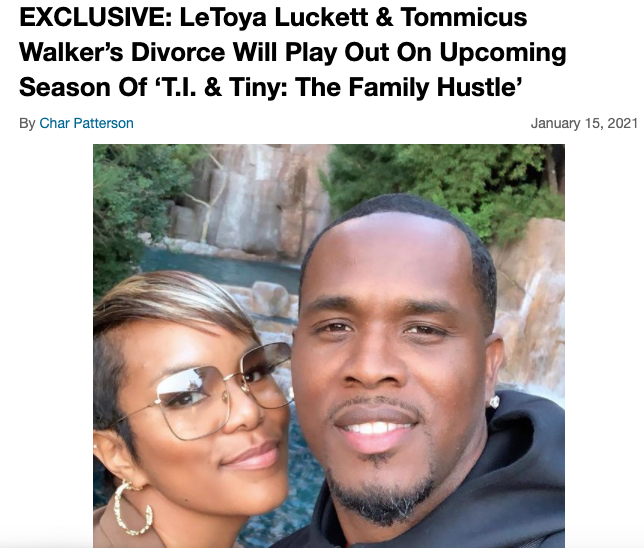 Letoya Luckett & ExBoyfriend Slim Thug Reflect On Previous