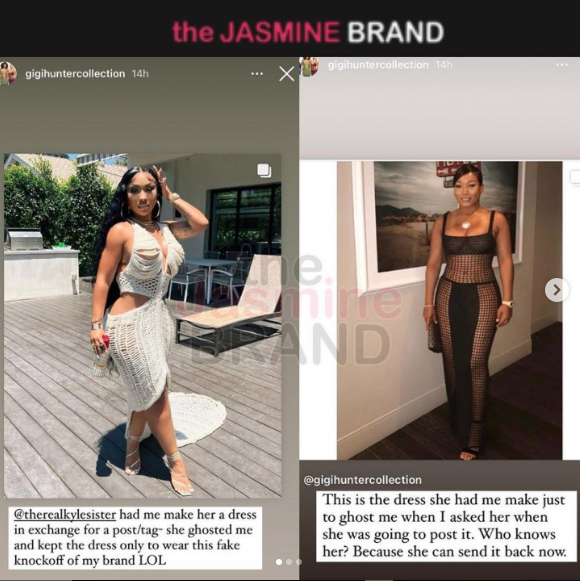 Ari Fletcher Says We Never Had A Contract After Designer Accused Her Of  Stealing Dress Design For Award Show - theJasmineBRAND