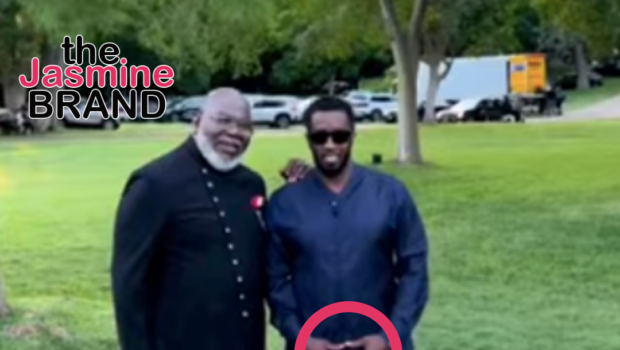 Diddy Takes Picture W/ TD Jakes At Bishop’s Birthday Celebration, Social Media Users Claim Music Mogul’s Hand Gesture Is A Sign He’s In The Illuminati [VIDEO]