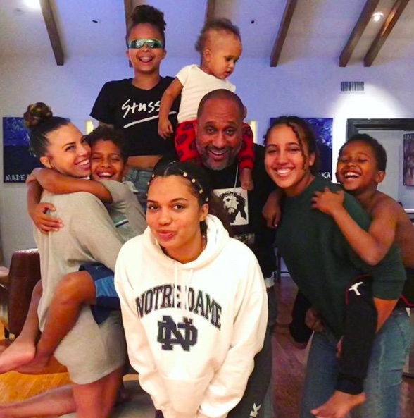 kenya barris & his family