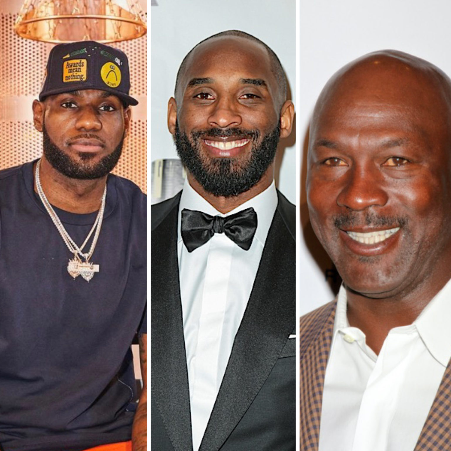 LeBron James, Kobe Bryant & Michael Jordan's Triple Logoman Card Hits ...