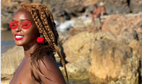 Janelle Monae Shares Topless Photo Vacationing In Ibiza