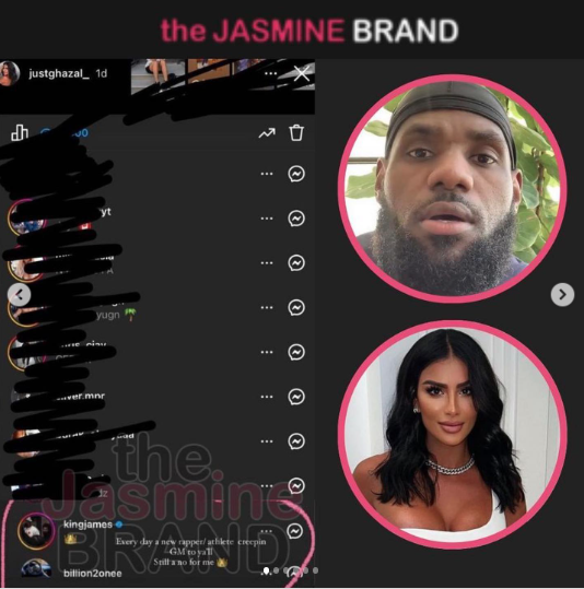 Instagram model Just Ghazal claims NBA legend LeBron James is