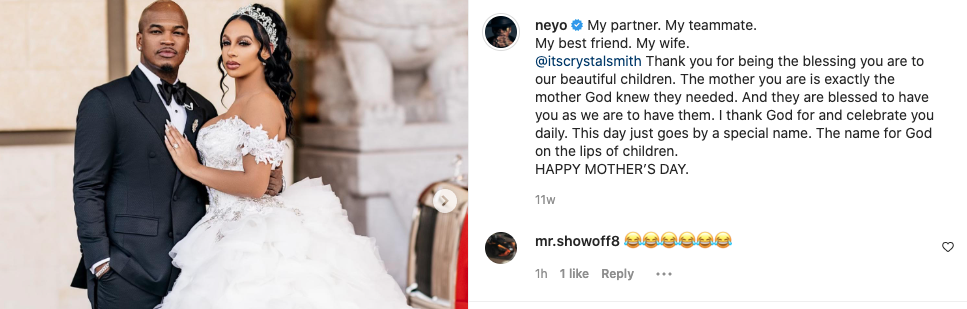 Ne-Yo'nun Karısı Crystal Smith, Seri Hile Olduğu İddiasıyla Onu Patlatıyor, Kanıt Olduğunu İddia Ediyor ve İyilik İçin Ayrılacağını Söylüyor: Ben Beni Seçiyorum