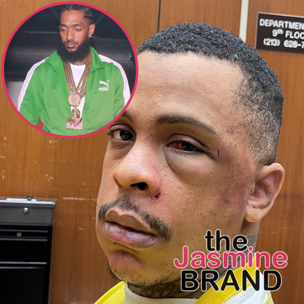 Nipsey Hussle’s Alleged Killer Eric Holder Appears In Court With Battered Face, Amidst Reports He Was Attacked In Jail