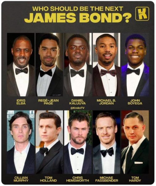 Regé-Jean Sayfası- Russo Kardeşler, İngiliz Aktörün Sıradaki James Bond Olacağına İnanıyor