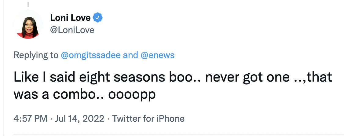 Loni Love Says She Never Received A Birthday Surprise During Her 8