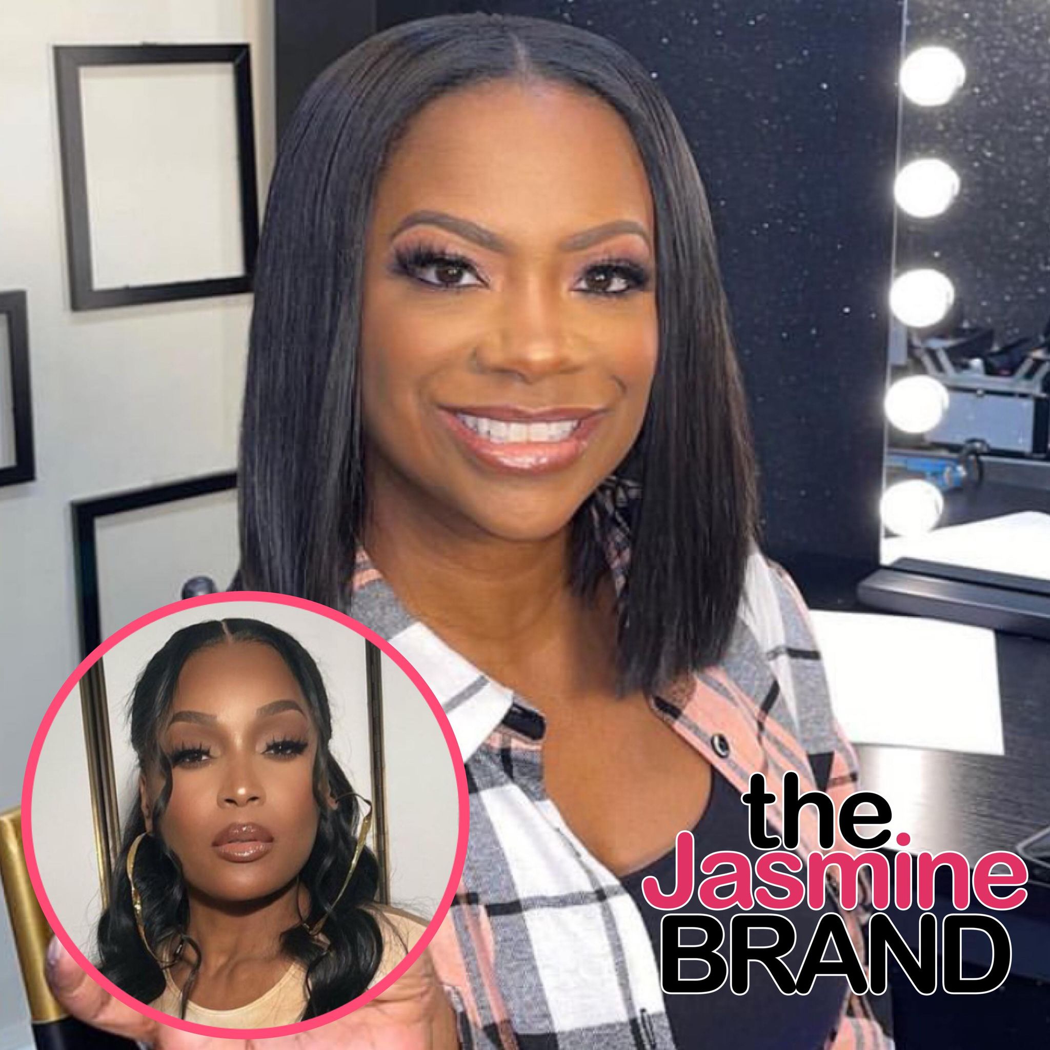 Kandi Burruss may rock her natural hair soon