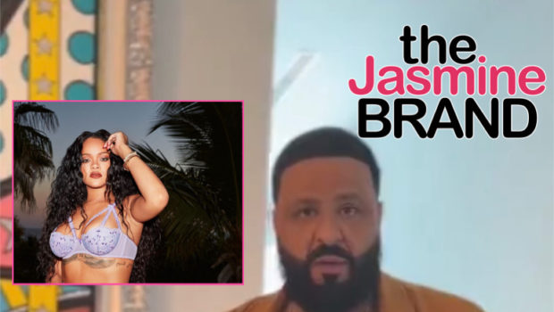 DJ Khaled Seemingly Shares A Collaboration Is In The Works W/ Rihanna & Savage X Fenty For A ‘Top Secret Photoshoot’ [VIDEO]