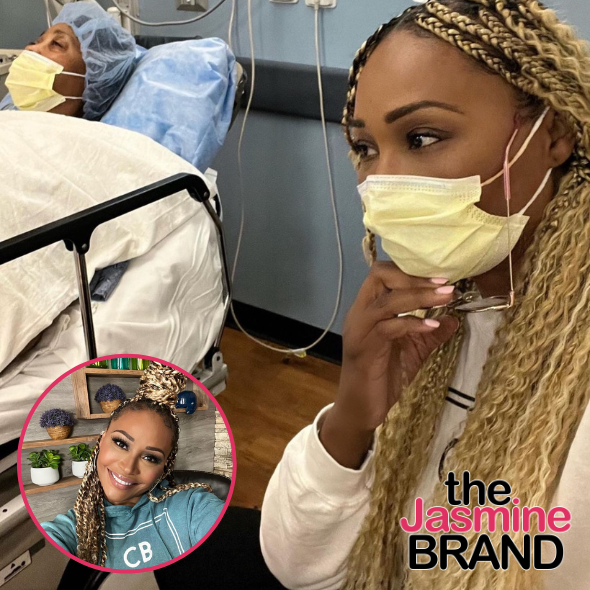 ‘RHOA’ Cynthia Bailey Shares Photo Of Her Mom Hospitalized Following Breast Cancer Diagnosis