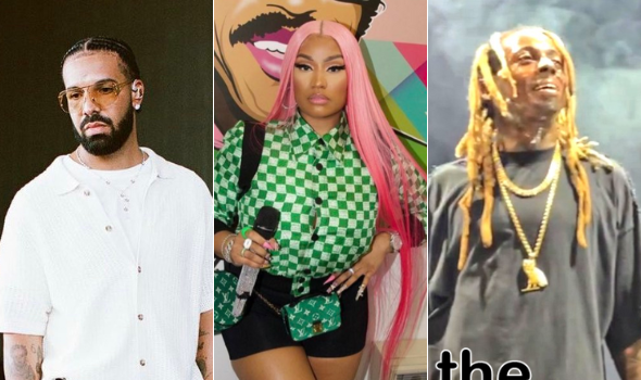 Drake Reunites W/ Nicki Minaj & Lil Wayne For ‘Young Money Reunion’ Concert At His OVO Fest In Toronto