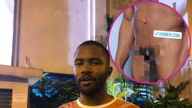 Frank Ocean Trends After Sharing An Image Of His Blurred Out Genitalia To Instagram, Singer Selling $25K Penis Ring