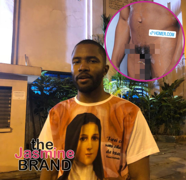 Frank Ocean Trends After Sharing An Image Of His Blurred Out Genitalia To Instagram, Singer Selling $25K Penis Ring