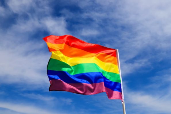 LGBTQ flag - anti-trans bill
