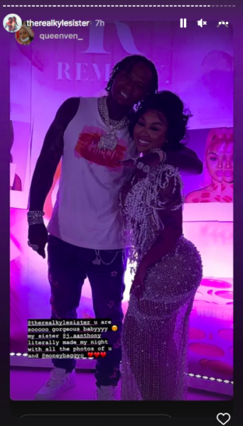 Moneybagg Yo's Girlfriend Ari Fletcher Matches Her Black Lambo