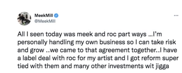 Jay-Z, Meek Mill'in 10 Yıllık Ortaklıktan Sonra Roc Nation'dan Ani Ayrılışını Anlatıyor: O N***a'yı Bütün Bir Tekliften Serbest Bıraktım
