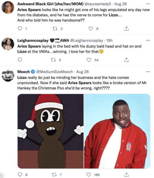 lizzo x aries spears