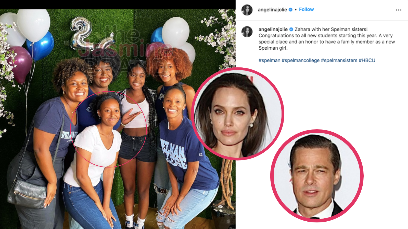 Brad Pitt on Daughter Zahara Attending Spelman College: “She's Going to  Flourish Even More”